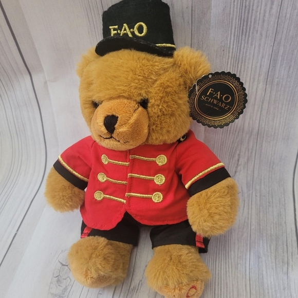FAO Schwarz Plush Bear Soldier - Picture 5 of 7